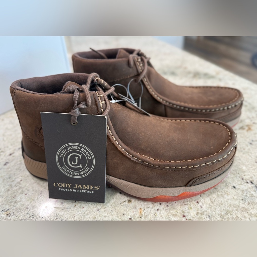 CODY JAMES MEN'S LOW CUT CASUAL DRIVER WORK SHOES - COMPOSITE TOE